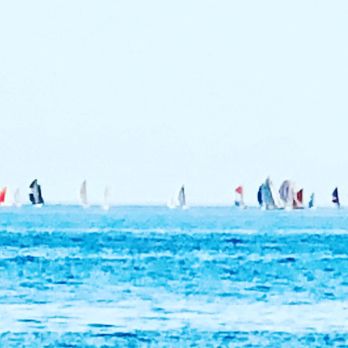Oakwood Beach - Sail boats are out - Beaches Near Me - Chicago, Illinois