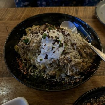 Spork - Dream Mountain Ranch Elk bolognese - Tapas/Small Plates Near Me - Pittsburgh, Pennsylvania Spork - Dream Mountain Ranch Elk bolognese - Tapas/Small Plates Near Me - Pittsburgh, Pennsylvania