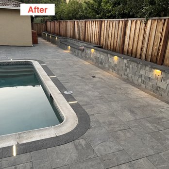 Pro Perez Construction - Beautiful retaining wall and wider pathway. - General Contractors Near Me - San Jose, California