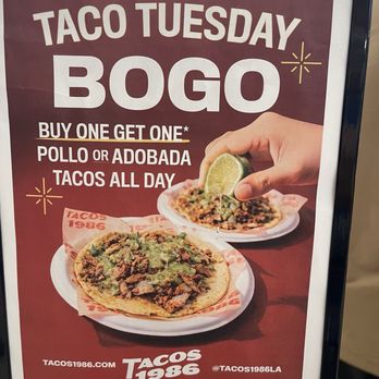 Tacos 1986 - Taco Tuesday at Tacos 1986 at The Resort at Summerlin. - Tacos Near Me - Las Vegas, Nevada Tacos 1986 - Taco Tuesday at Tacos 1986 at The Resort at Summerlin. - Tacos Near Me - Las Vegas, Nevada