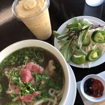 Pho 90 - P13. Tái/ Rare Steak with Jackfruit smoothie. - Vietnamese Near Me - Las Vegas, Nevada Pho 90 - P13. Tái/ Rare Steak with Jackfruit smoothie. - Vietnamese Near Me - Las Vegas, Nevada
