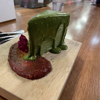 U :Dessert Story - Green tea crepe cake - Desserts Near Me - Berkeley, California U :Dessert Story - Green tea crepe cake - Desserts Near Me - Berkeley, California