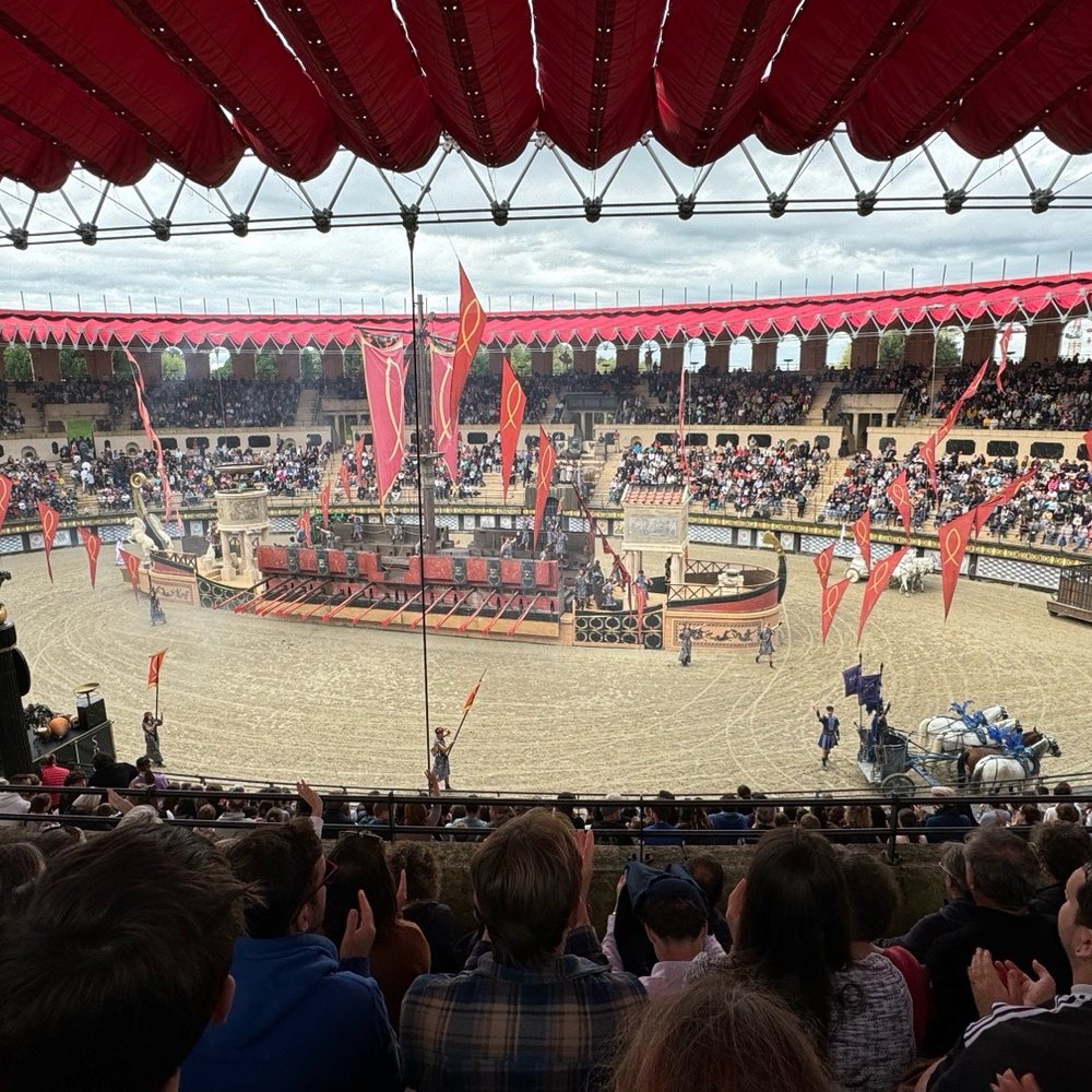 Le Puy du Fou - Le signe du triomphe. Lots of audience participation - Performing Arts Near Me - Les Epesses, 85
