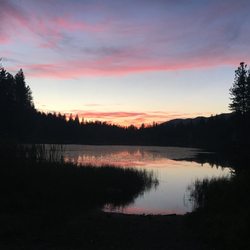 Letts Lake Campground - Before the fire in 2018