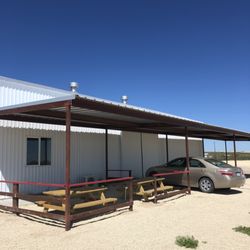 Hillside trailer park