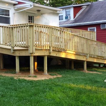 Stone Finish - Deck construction - General Contractors Near Me - Glenside, Pennsylvania Stone Finish - Deck construction - General Contractors Near Me - Glenside, Pennsylvania