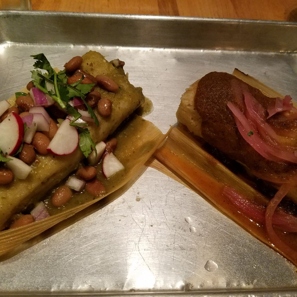 Special tamale of the week (beef stew) and chicken. These aren't your tamaleguy tamales. Special tamale of the week (beef stew) and chicken. These aren't your tamaleguy tamales.