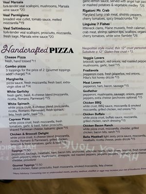Menu photo 6 Pasta & Vino Pasadena, MD Menu photo 6 Pasta & Vino Pasadena, MD