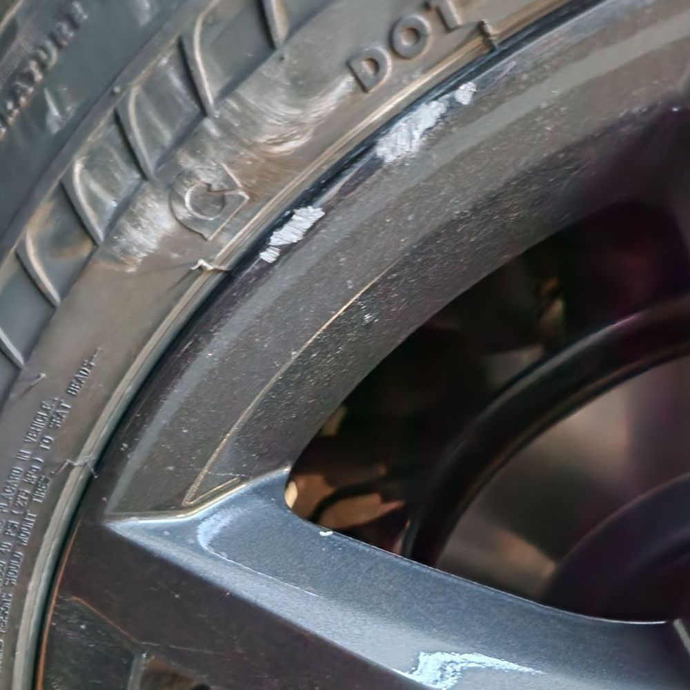 Prodent Hawaii - Bad curb! - Mobile Dent Repair Near Me Prodent Hawaii - Bad curb! - Mobile Dent Repair Near Me