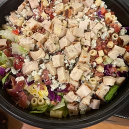 Salad with meats. Salad with meats.