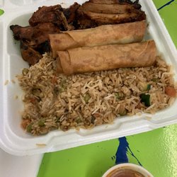 3 in 1 Frozen Creamery - Lumpia, fried rice and Philippine bbq chicken