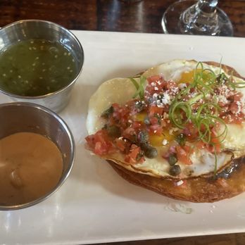 The Cork and Craft - Huevos Not-So-Rancheros - American Near Me - San Diego, California The Cork and Craft - Huevos Not-So-Rancheros - American Near Me - San Diego, California