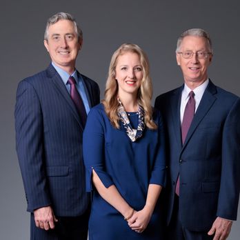 Enos Family Law - Greg Enos (far right) leads an attorney team
that includes his brother, Paul Enos,
and daughter, Catherine Enos Healy. - Divorce & Family Law Near Me - Webster, Texas