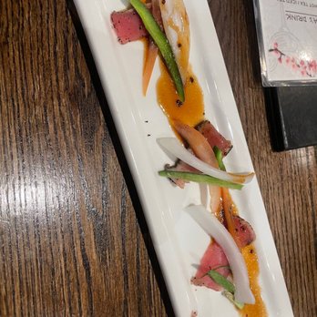 Sushi Haya - Peppercorn Tuna appetizer - Sushi Bars Near Me - Spring, Texas