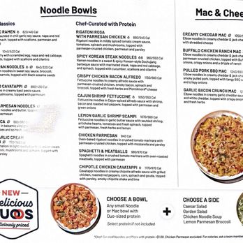 Noodles and Company - Menu page 2 of 2 - Noodles Near Me - Cypress, California