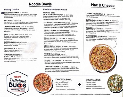 Menu photo 2 Noodles and Company Cypress, CA