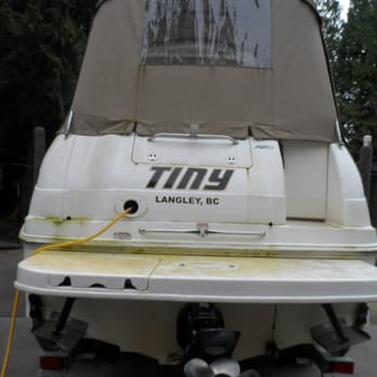 Sechelt Boat Care - This is "Tiny" but with a Huge mess.... She sure needed some love, but we managed to get all the staining out and make her sh... - Boat Repair Near Me - Richmond, British Columbia Sechelt Boat Care - This is "Tiny" but with a Huge mess.... She sure needed some love, but we managed to get all the staining out and make her sh... - Boat Repair Near Me - Richmond, British Columbia
