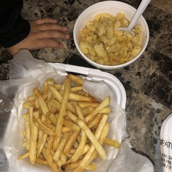 Freddy B's BBQ - Fries and Mac and cheese. - Barbeque Near Me - Antioch, California
