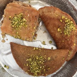 Katayef and Baklava