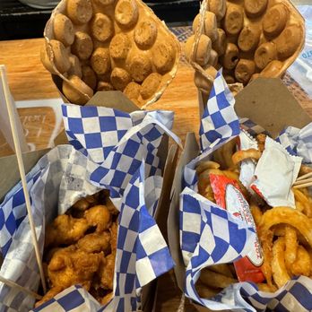 Urban Location Boba Tea House - Popcorn chicken, curly fries and bubble waffles. - Coffee & Tea Near Me - Placentia, California Urban Location Boba Tea House - Popcorn chicken, curly fries and bubble waffles. - Coffee & Tea Near Me - Placentia, California
