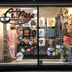St. Pete Shirt Company - Front window of the store.