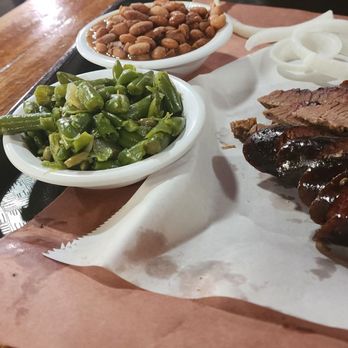 Luling City Market - 1/2 pound meats with two sides. - Barbeque Near Me - Houston, Texas Luling City Market - 1/2 pound meats with two sides. - Barbeque Near Me - Houston, Texas