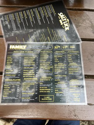 Menu photo 8 The Salt Lick BBQ Round Rock, TX Menu photo 8 The Salt Lick BBQ Round Rock, TX