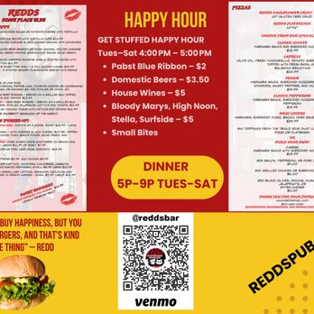 Redd's Pub - Redds Menu Nov 2025 - Burgers Near Me - Santa Rosa Beach, Florida Redd's Pub - Redds Menu Nov 2025 - Burgers Near Me - Santa Rosa Beach, Florida