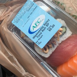 $5 Wednesday tuna roll