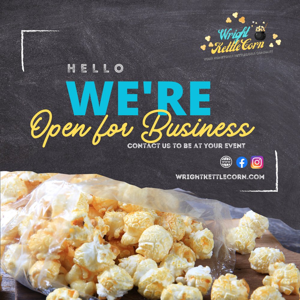 WRIGHT KETTLE CORN Updated April 2024 Longview, Washington