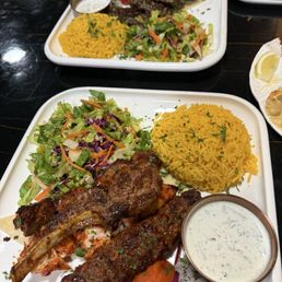 Sampler appetizer mixed kabob Sampler appetizer mixed kabob