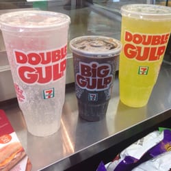 7-Eleven - The double gulps are huge!