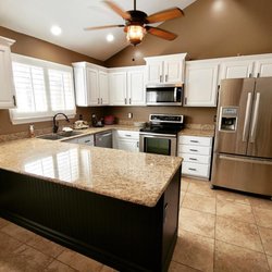 Better Painting - Kitchen cabinets after