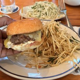 Pan Roasted Black Angus Hamburger (1/2 off - happy hour)
