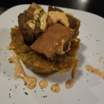 Casual Habana Cafe - Mofongo with Crispy Pork (Mofongo de Doña Antonia) - Cuban Near Me - Hackensack, New Jersey