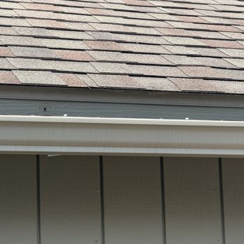 The Brothers that just do Gutters - Left holes in the fascia - Gutter Services Near Me - Amherst, Ohio The Brothers that just do Gutters - Left holes in the fascia - Gutter Services Near Me - Amherst, Ohio