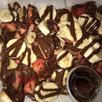 More Than Waffles - Banana and strawberries crepe with nutella.. Delicious! - Breakfast & Brunch Near Me - Encino, California More Than Waffles - Banana and strawberries crepe with nutella.. Delicious! - Breakfast & Brunch Near Me - Encino, California