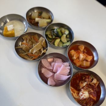 Yoo's Place - Banchan. So good! - Korean Near Me - Irvine, California