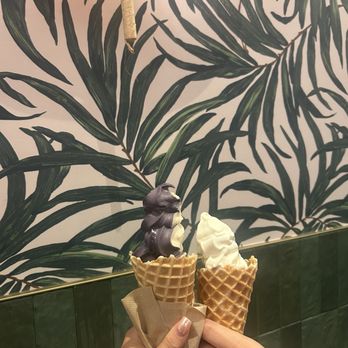 Sampaguita - Soft serve! Ube and vanilla vegan swirl and regular vanilla soft serve - Ice Cream & Frozen Yogurt Near Me - Orlando, Florida Sampaguita - Soft serve! Ube and vanilla vegan swirl and regular vanilla soft serve - Ice Cream & Frozen Yogurt Near Me - Orlando, Florida