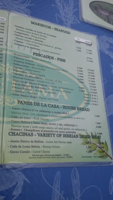 Menu photo 2 La Retama Rota, CA