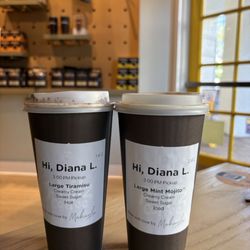 Philz Coffee - Large Tiramisu + Large Mint Mojito  BOGO for your birthday if you download the app! Love!  https://app.philz.us/pb2O/gum1fdq5