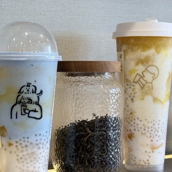 HEYTEA - coconut mango blue and mango grapefruit boom... - Bubble Tea Near Me - San Jose, California HEYTEA - coconut mango blue and mango grapefruit boom... - Bubble Tea Near Me - San Jose, California