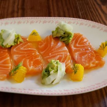 The Atlantic - Salmon ceviche - Seafood Near Me - Virginia Beach, Virginia The Atlantic - Salmon ceviche - Seafood Near Me - Virginia Beach, Virginia