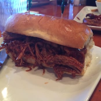 Bubba's SmokeHouse & Spirits - Pulled pork sandwich was yummy - Barbeque Near Me - Paso Robles, California
