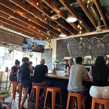 DOPO Pizza & Pasta - Busy and happy bar seating. - Pizza Near Me - Reno, Nevada