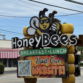 Honey Bees Breakfast Lunch - Diner sign - Breakfast & Brunch Near Me - Myrtle Beach, South Carolina Honey Bees Breakfast Lunch - Diner sign - Breakfast & Brunch Near Me - Myrtle Beach, South Carolina