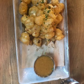 101 Craft Kitchen - FRIED CHEDDAR CHEESE CURDS Beer-Battered & served w/ Honey Mustard Sauce - Gastropubs Near Me - Fishers, Indiana