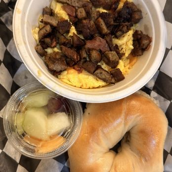 Brooklyn Bagel & Deli - Meat Bowl & Sourdough Bagel - Bagels Near Me - Atlanta, Georgia
