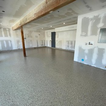 1 Day Epoxy - A complete garage epoxy refinish featuring high adhesion and long-term protection. - Flooring Near Me