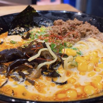 Ramen Izakaya Yu-Gen - Tantan Ramen + mushrooms & corn - Izakaya Near Me - Mountain View, California Ramen Izakaya Yu-Gen - Tantan Ramen + mushrooms & corn - Izakaya Near Me - Mountain View, California